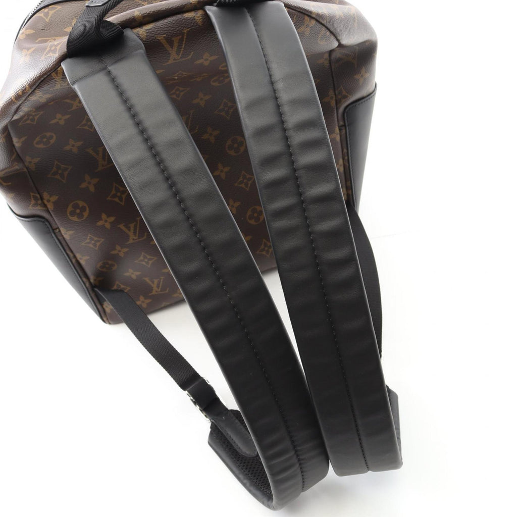 Louis Vuitton Monogram Macassar Black Brown Monogram Macassar Coated Canvas Backpack
