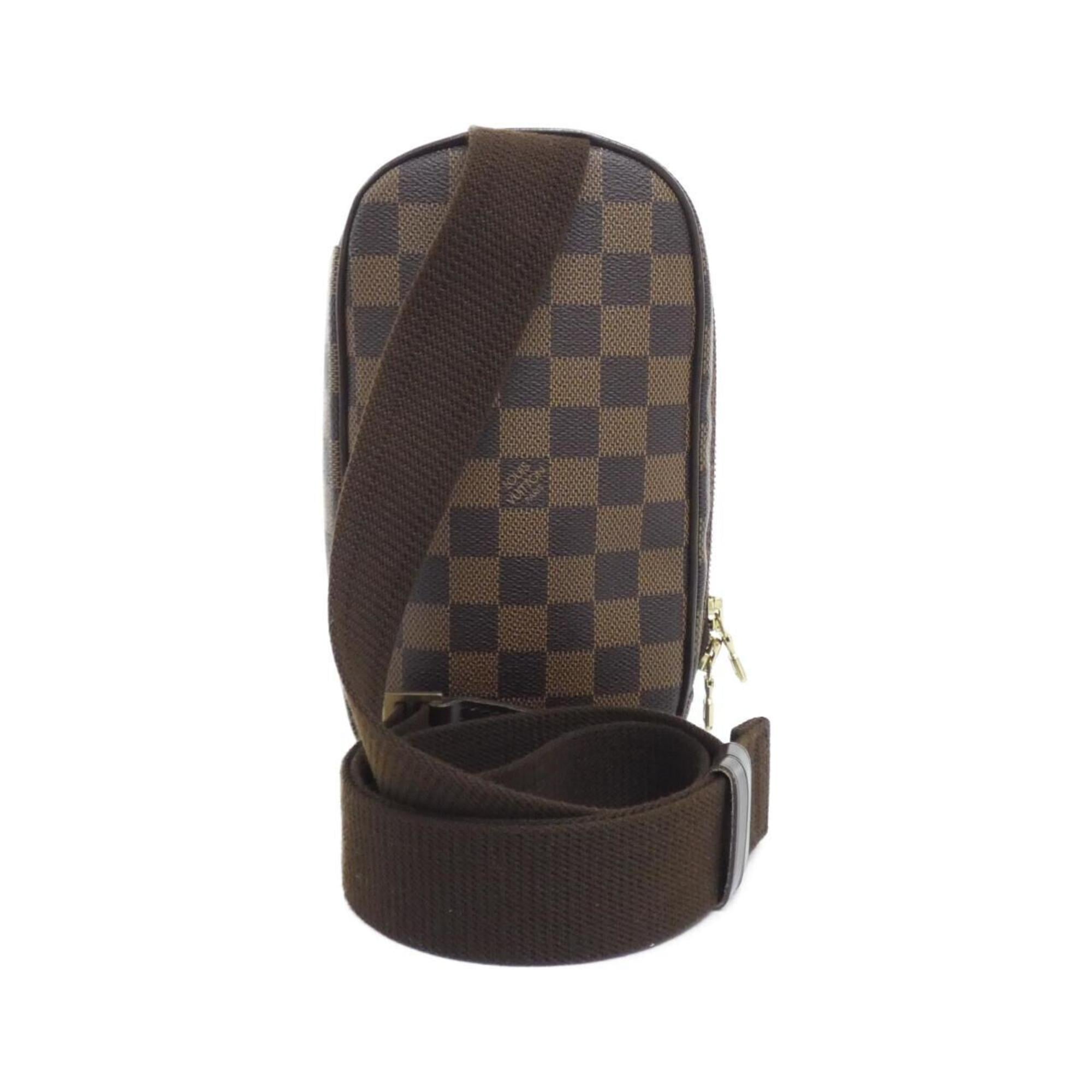 Louis Vuitton Ebene Coated Canvas Pochette Shoulder Bag