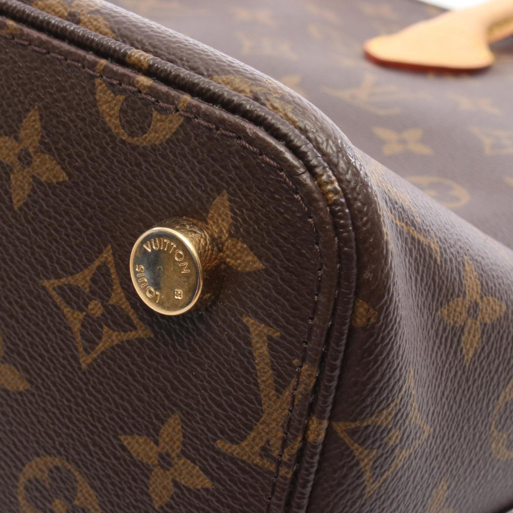 Louis Vuitton Brown Coated Canvas Monogram Pvc Leather Handbag