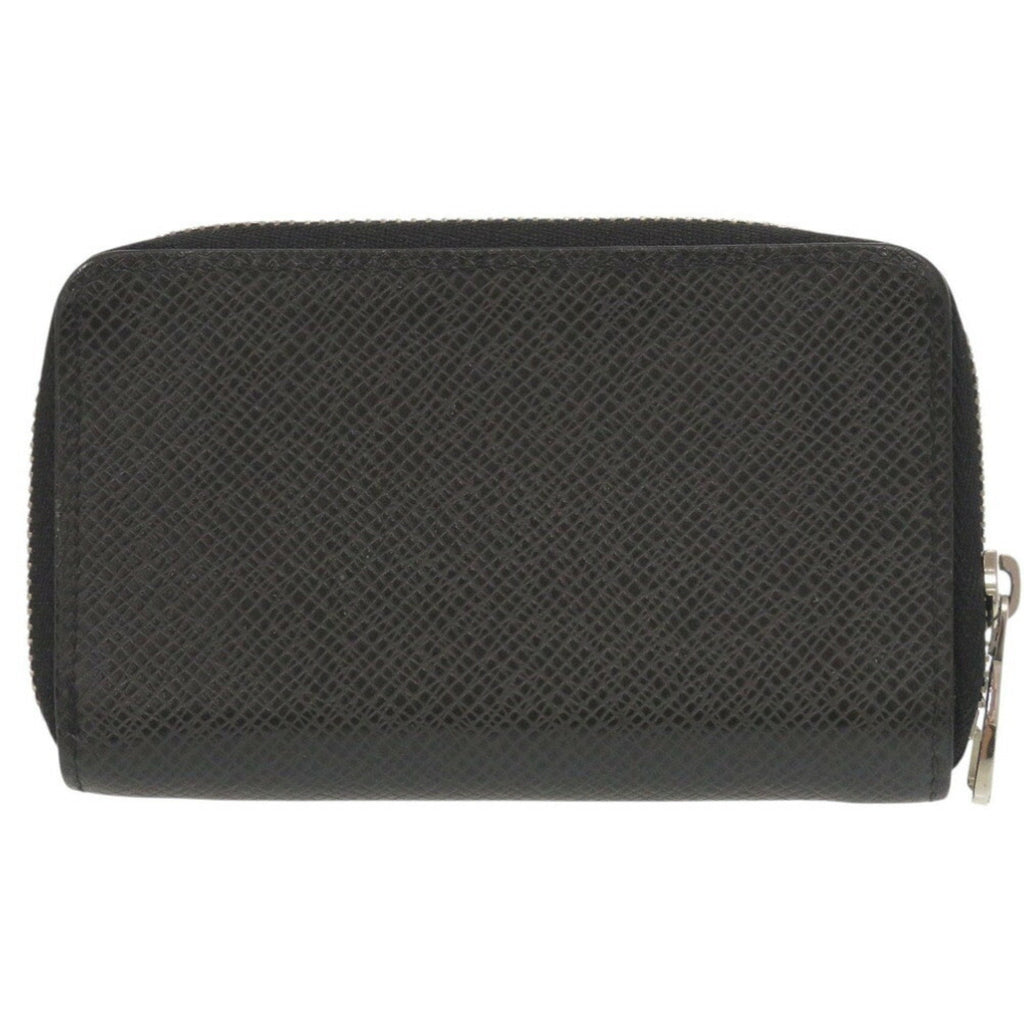Louis Vuitton Black Taiga Leather Coin Purse/Coin Case