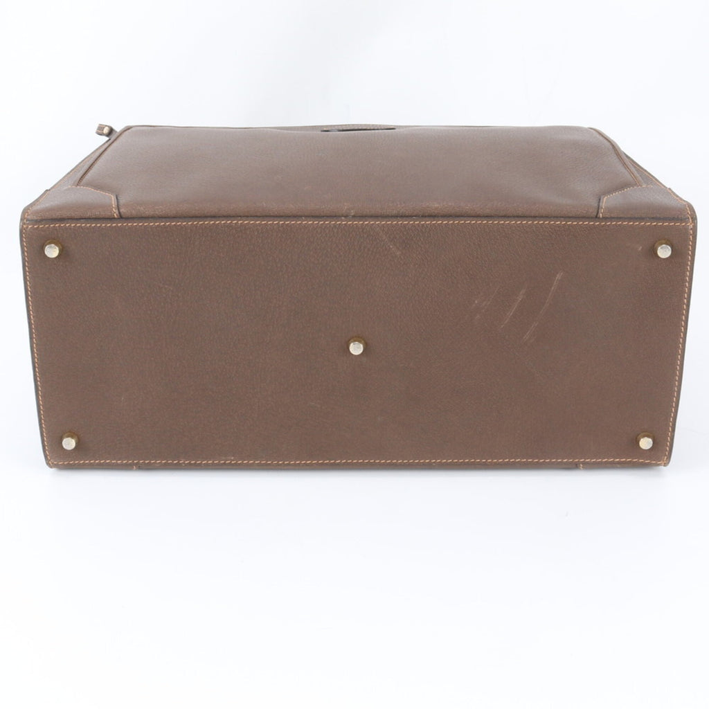 Gucci Brown Leather Handbag (Pre-Owned)