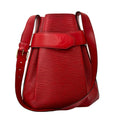 Louis Vuitton Red Color Epi Leather Shoulder Bag Tote Bag