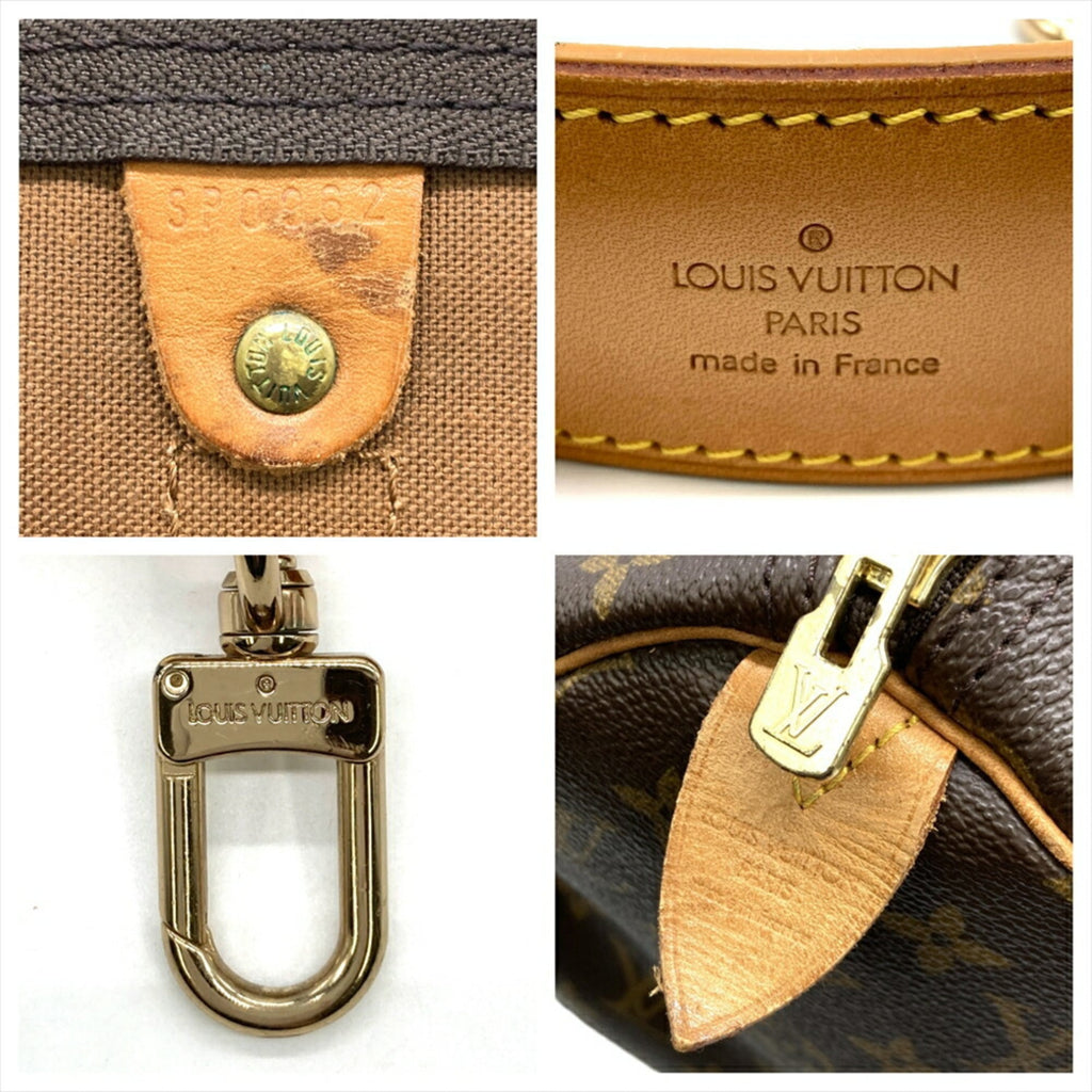 Louis Vuitton Brown Monogram Canvas Boston Bag