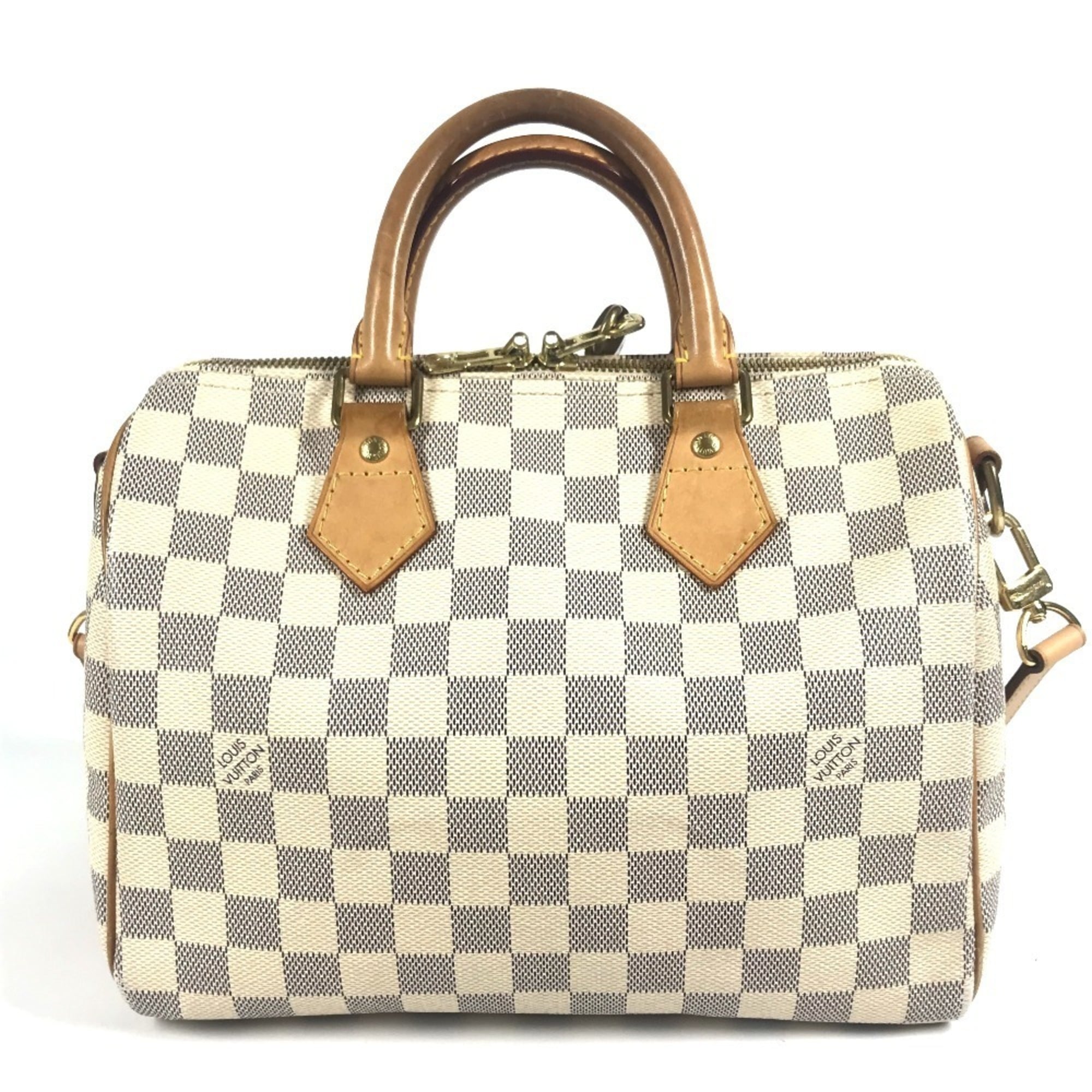 Louis Vuitton Damier Azur White Damier Azur Boston Bag Handbag Shoulder Bag