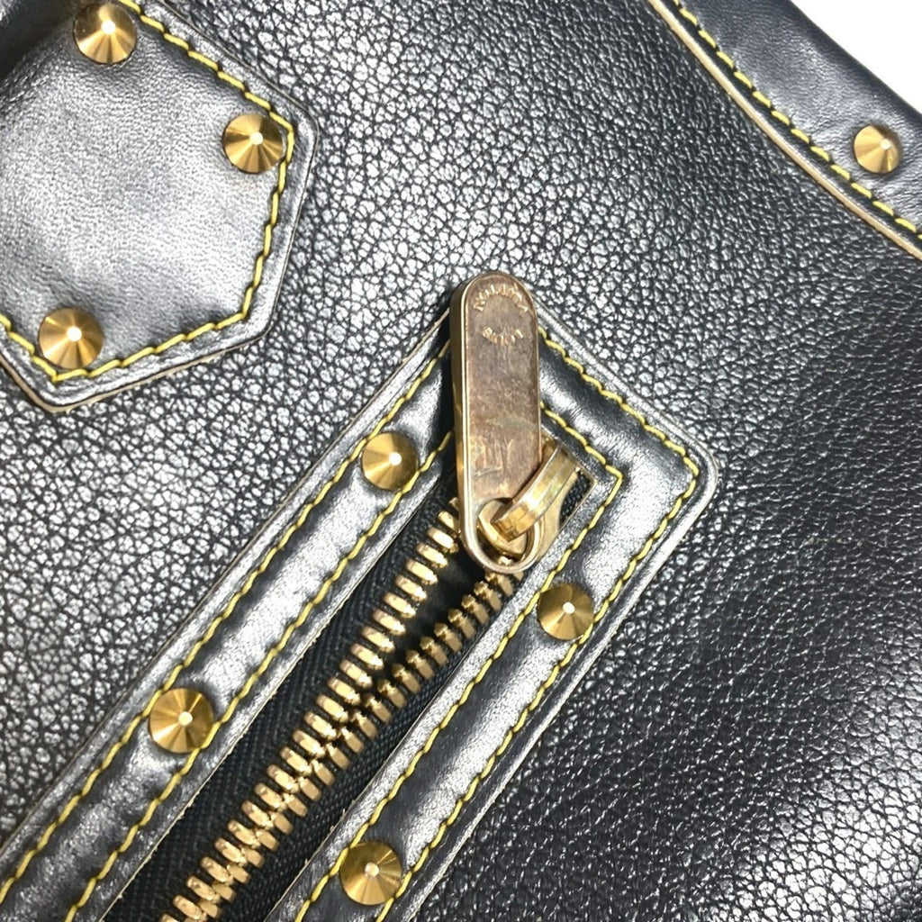 Louis Vuitton Suhali Black Suhali Leather Shoulder Bag Tote Bag