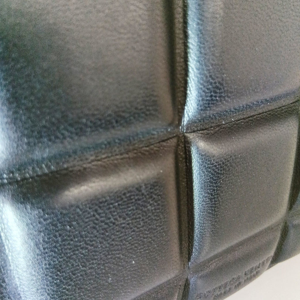Bottega Veneta Black Leather Shoulder Bag