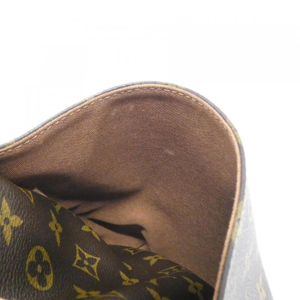 Louis Vuitton Brown Coated Canvas Handbag