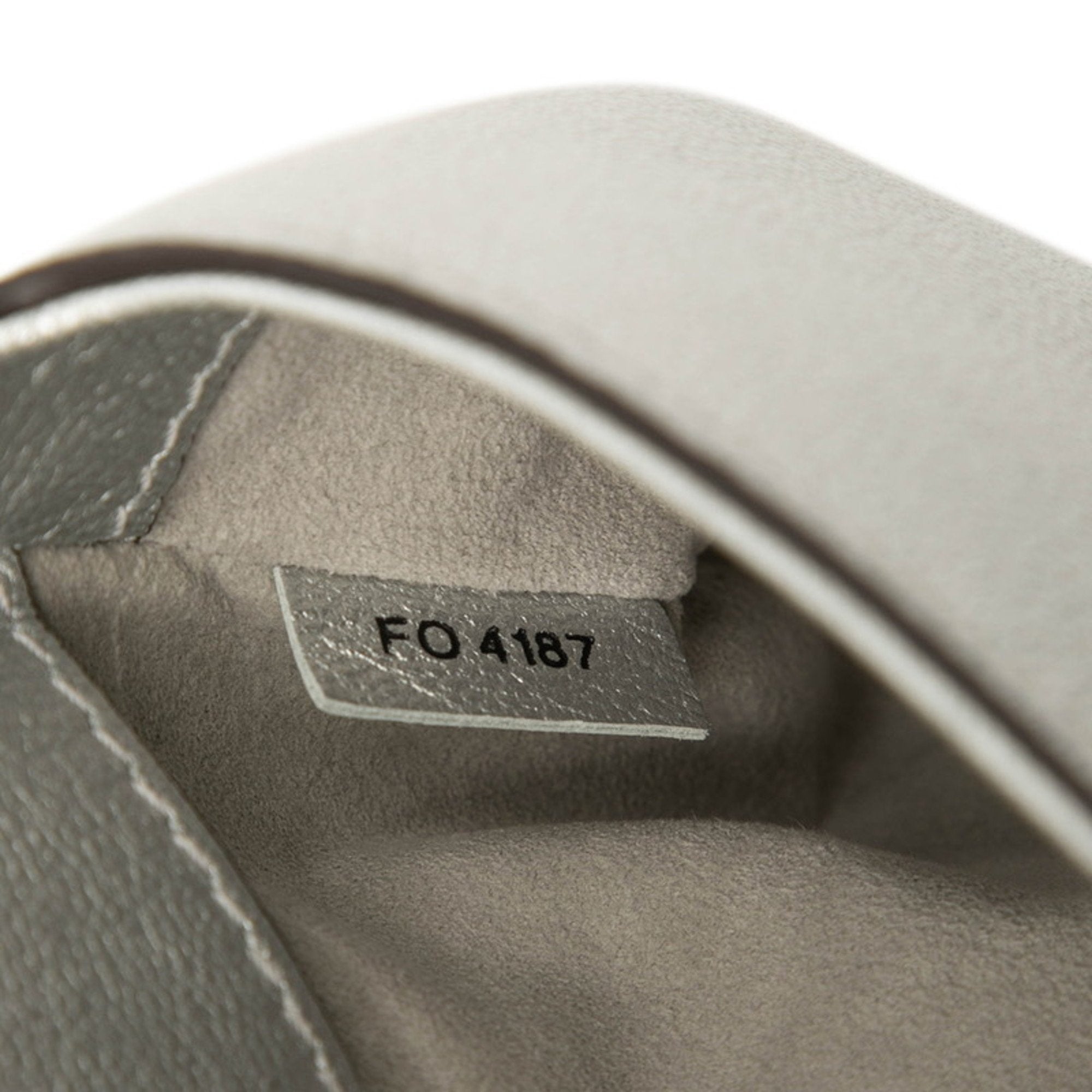 Louis Vuitton Argent Silver Leather Shoulder Bag