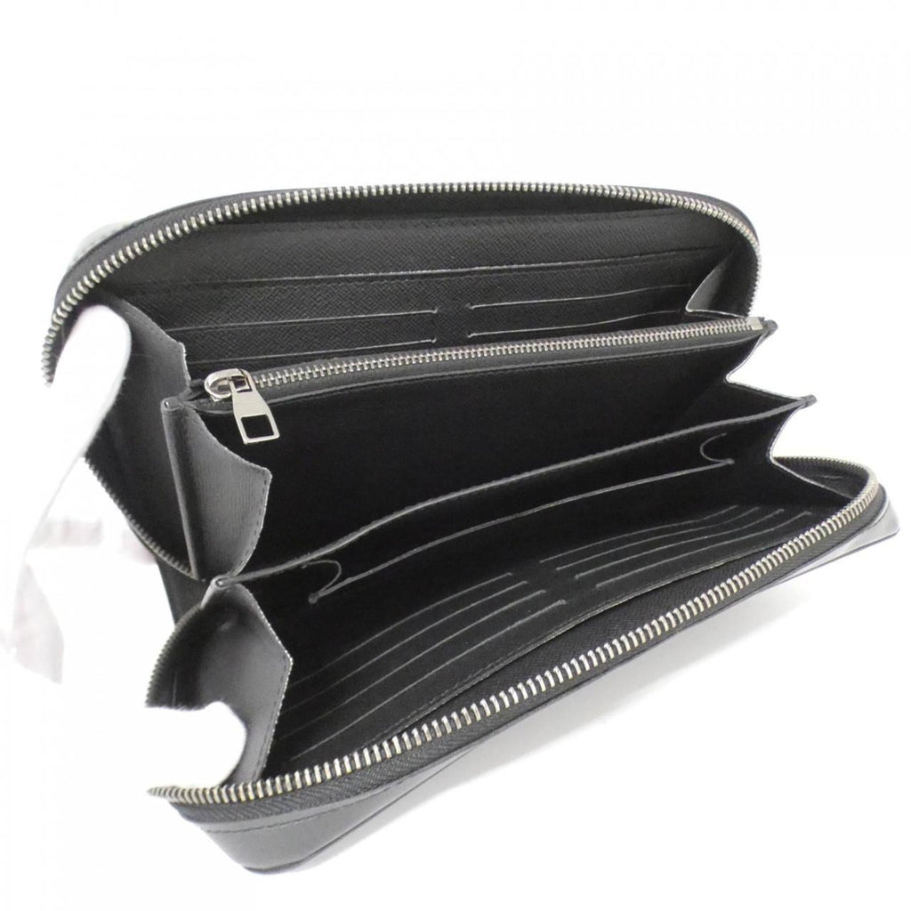 Louis Vuitton Black Coated Canvas Long Wallet