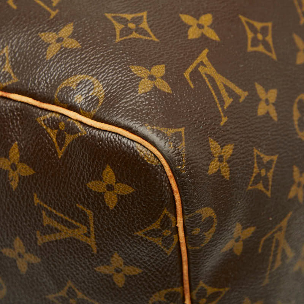 Louis Vuitton Brown Monogram Monogram Boston Bag