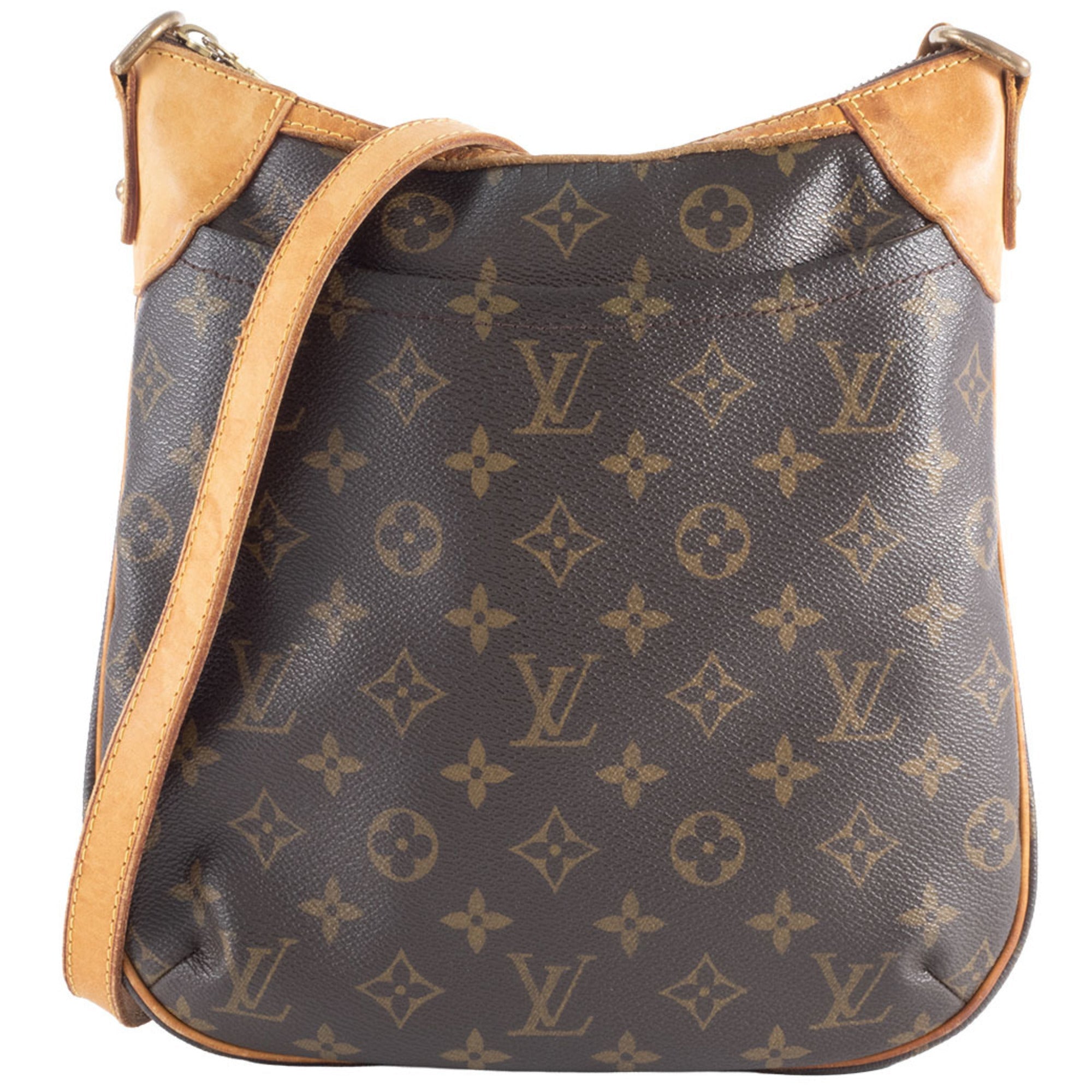 Louis Vuitton Brown Monogram Canvas Shoulder Bag