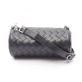 Bottega Veneta Black Intrecciato Shoulder Bag