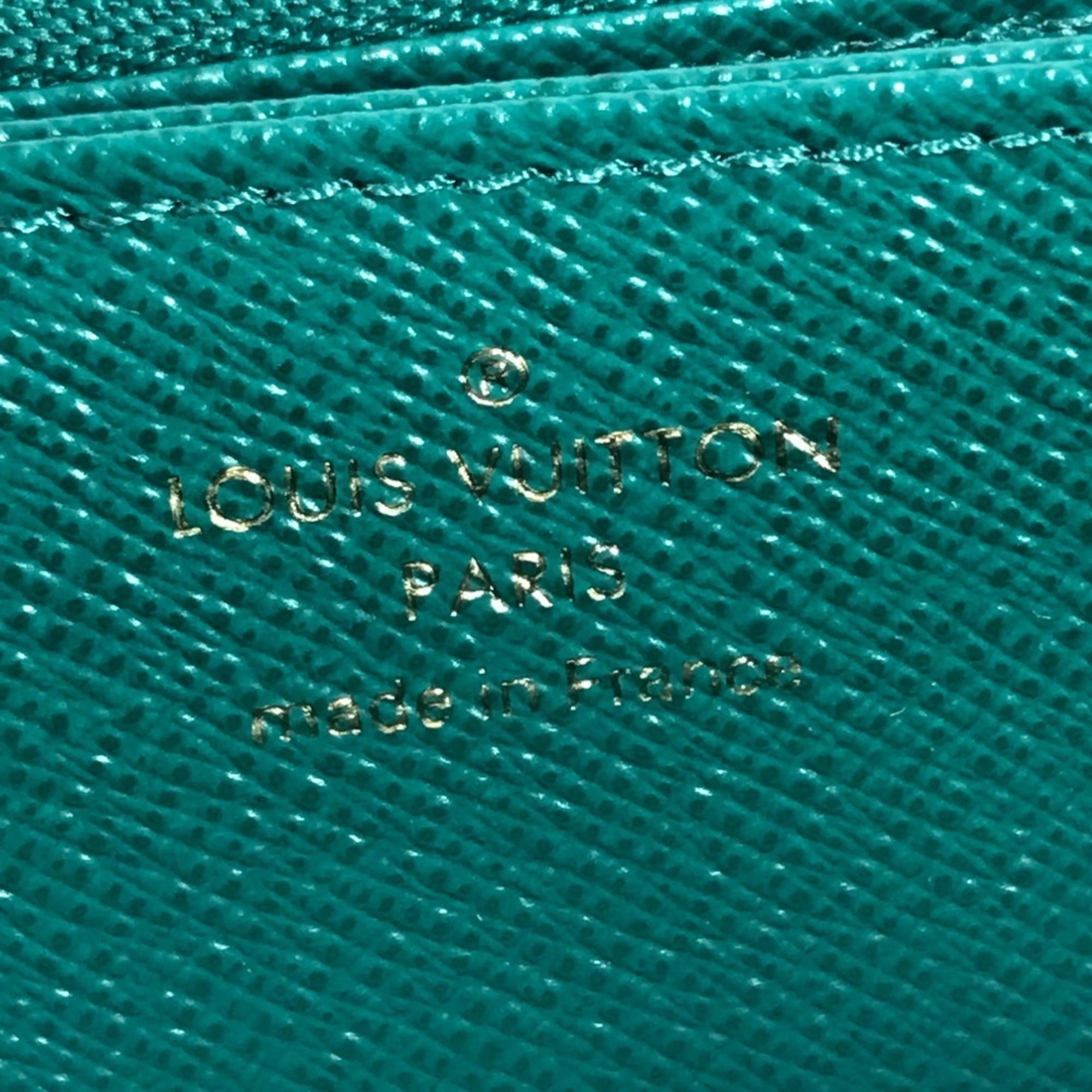 Louis Vuitton Brown Pink Monogram Long Wallet