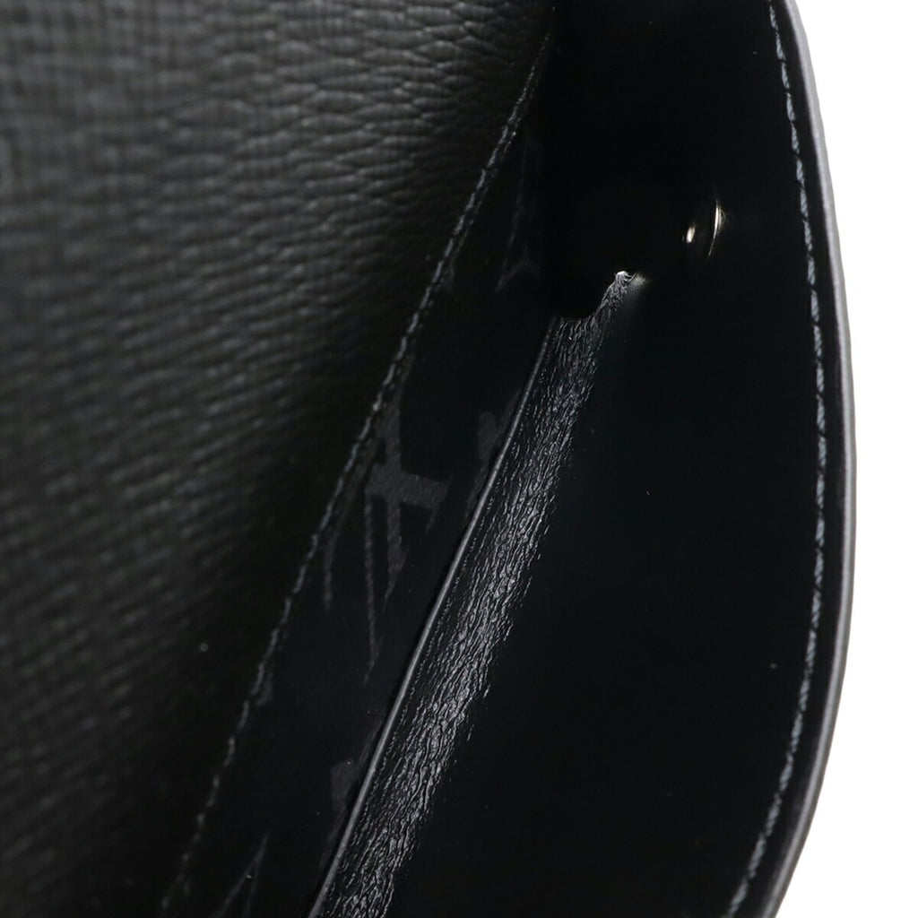 Louis Vuitton Black Gray Monogram Eclipse Monogram Monogram Eclipse Coin Purse/Coin Case