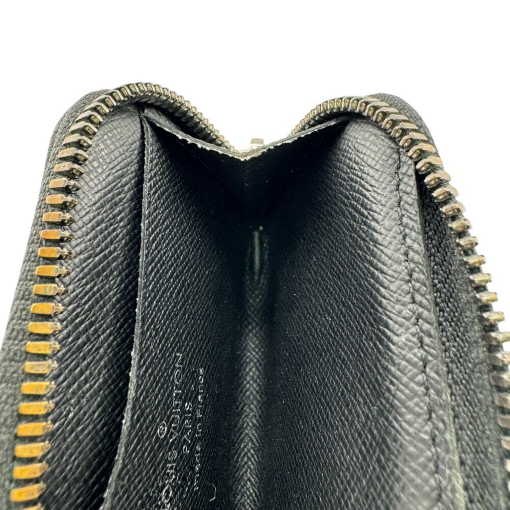 Louis Vuitton Black Leather Coin Purse/Coin Case