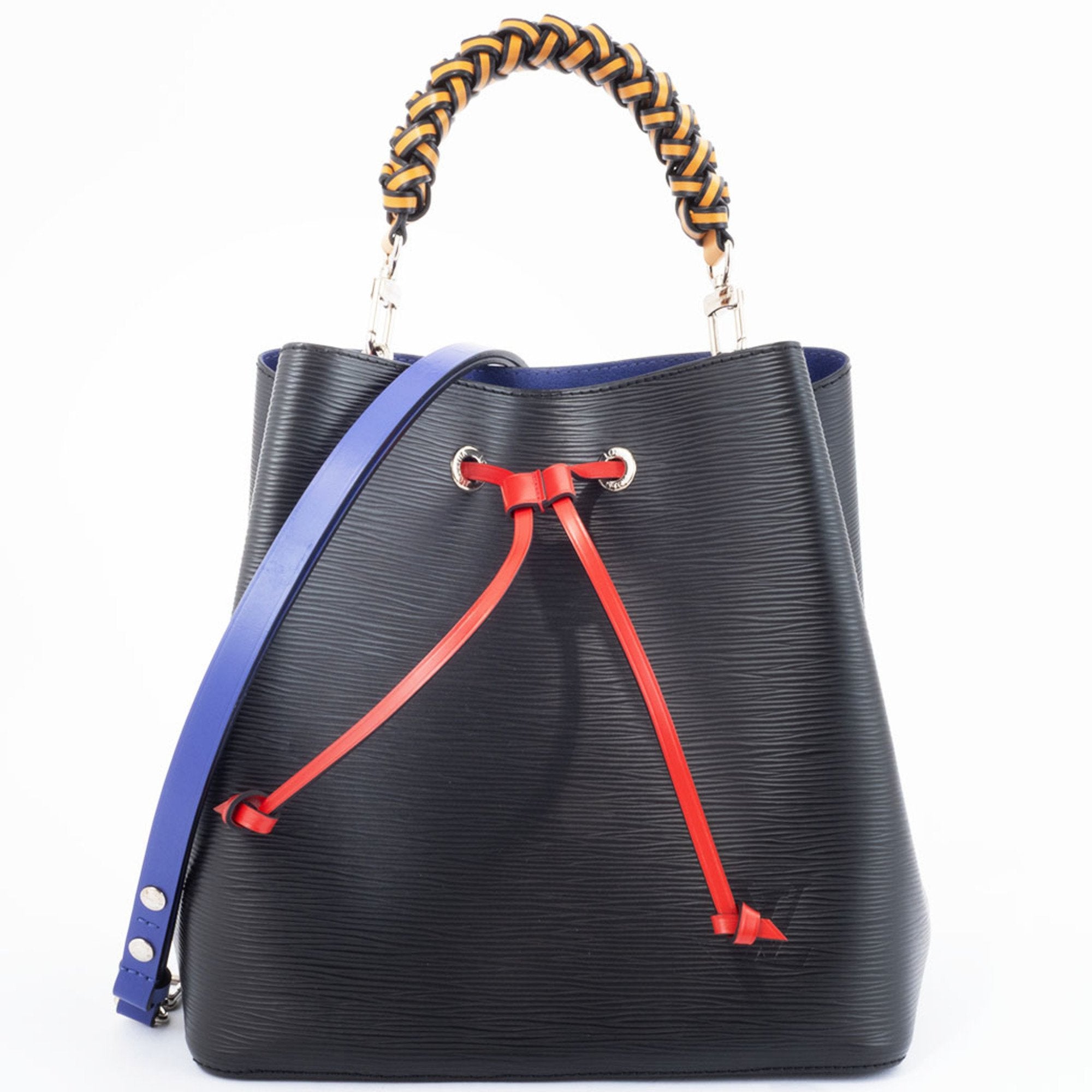 Louis Vuitton Epi Noir Epi Leather Shoulder Bag