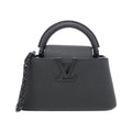 Louis Vuitton Black Leather Handbag