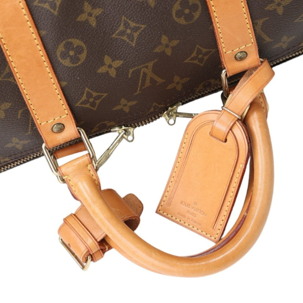 Louis Vuitton Brown Monogram Canvas Boston Bag