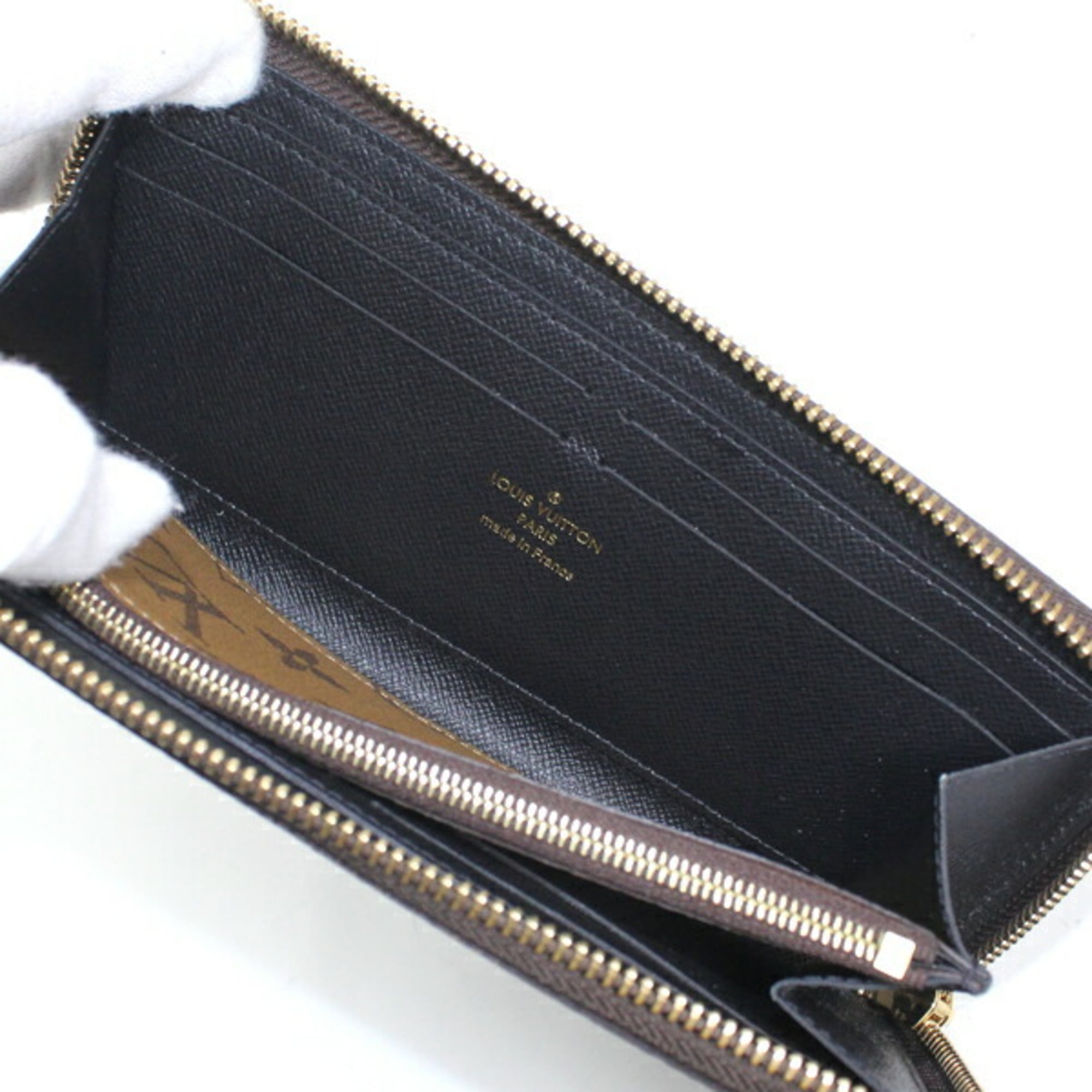 Louis Vuitton Monogram Reverse Light Brown Monogram Reverse Long Wallet