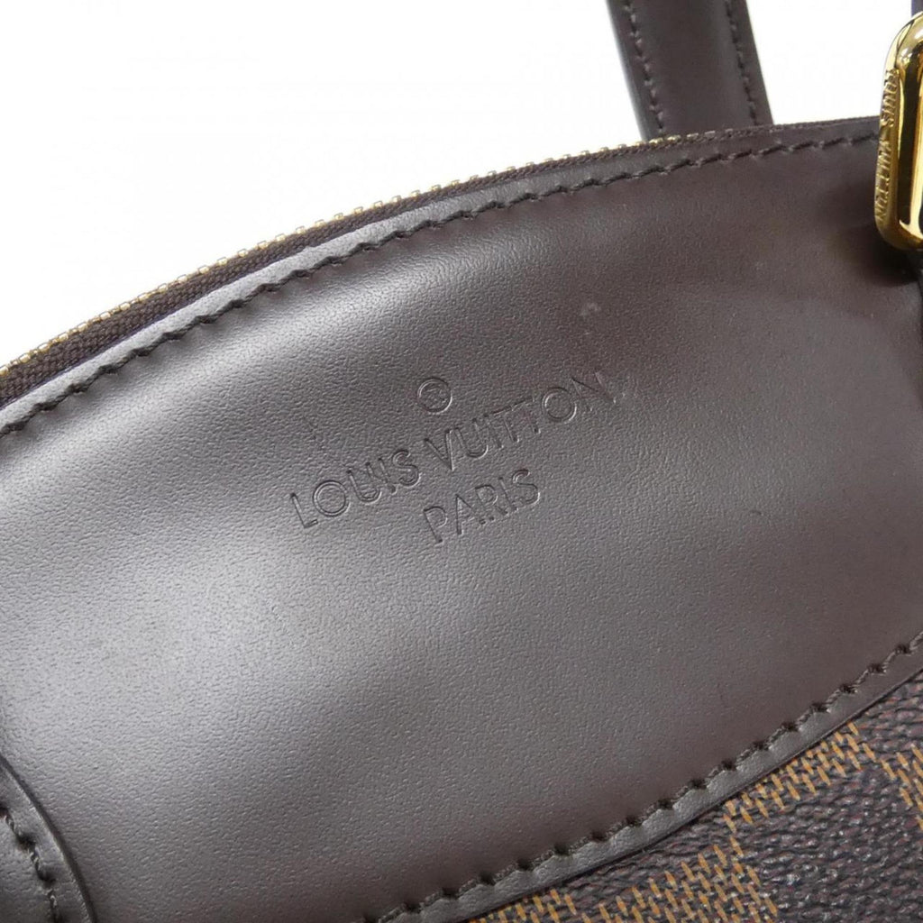 Louis Vuitton Brown Coated Canvas Handbag
