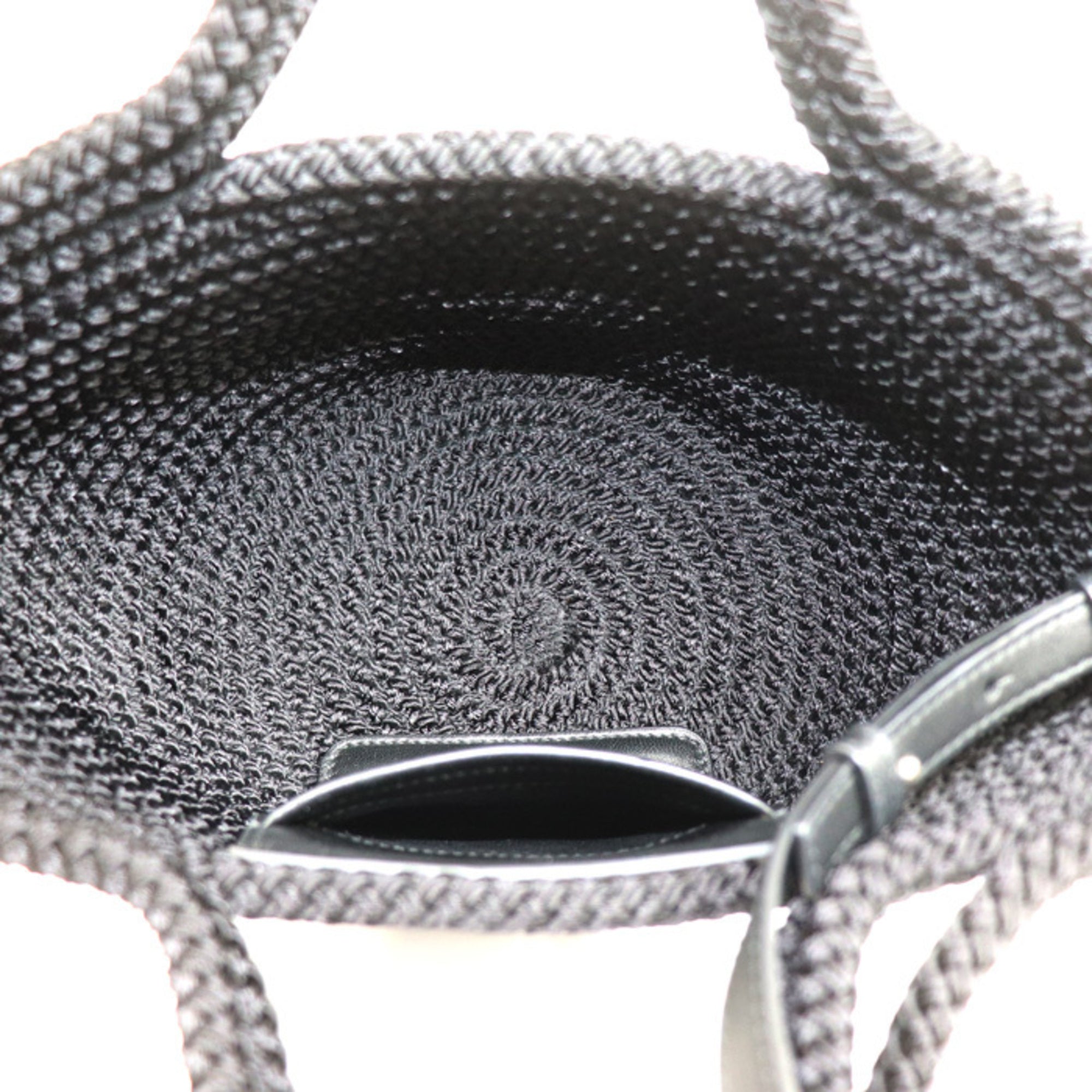 Balenciaga Black Nylon Leather Shoulder
