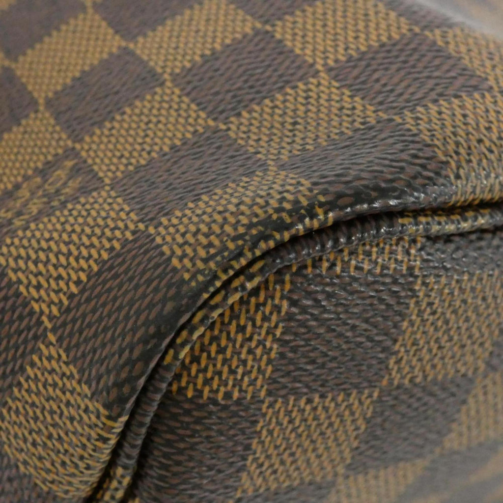 Louis Vuitton Brown Coated Canvas Handbag