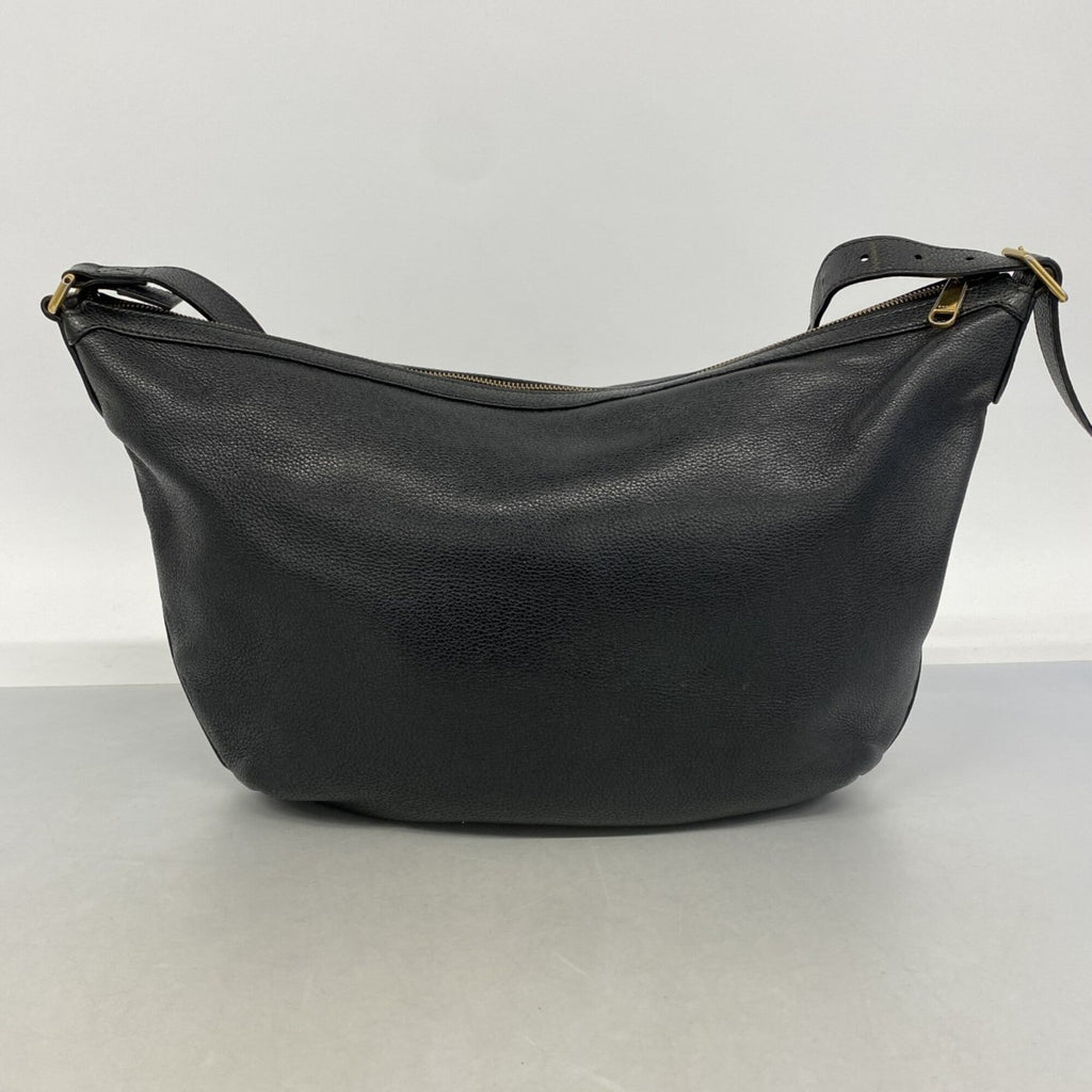 Gucci Black Leather Shoulder Bag (Pre-Owned)