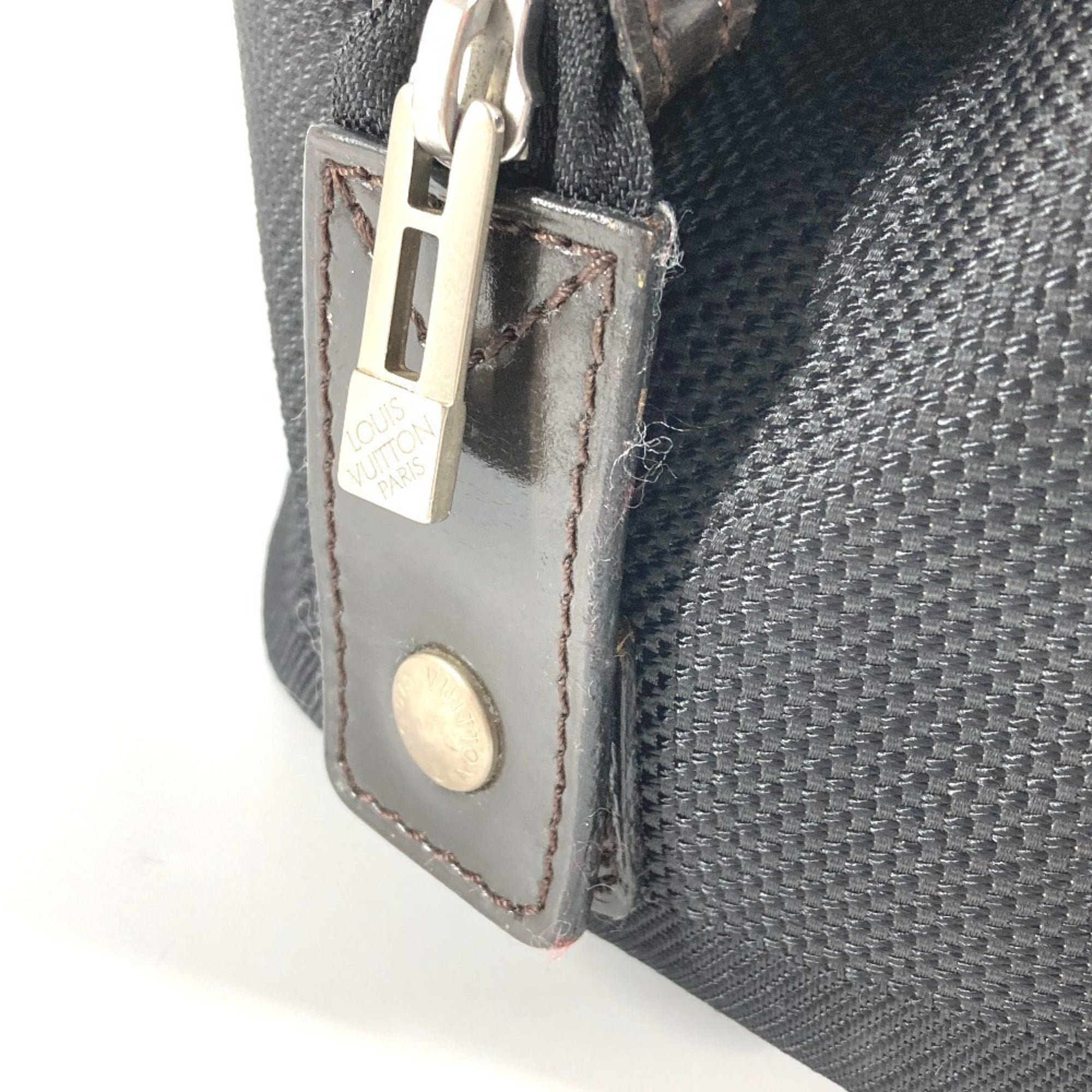 Louis Vuitton Black Damier Geant Clutch Bag Pouch