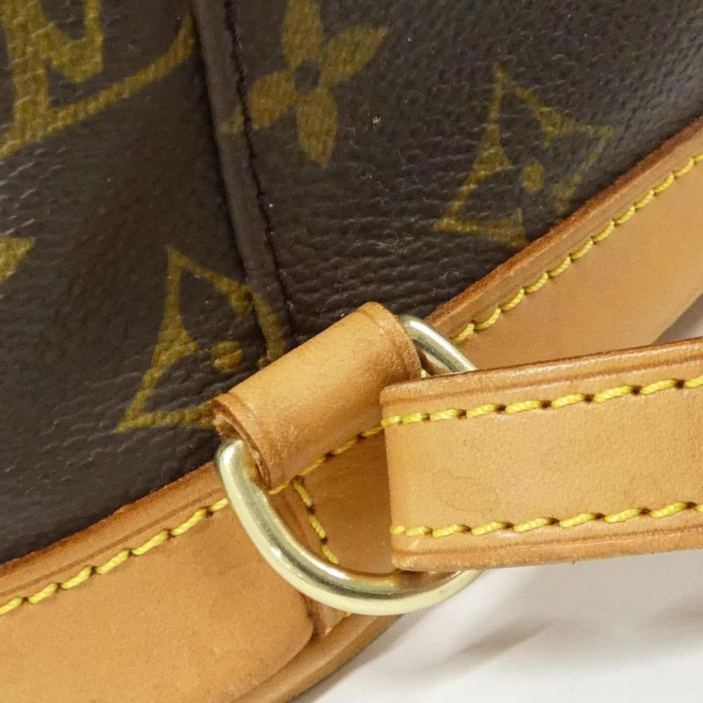 Louis Vuitton Brown Coated Canvas Backpack