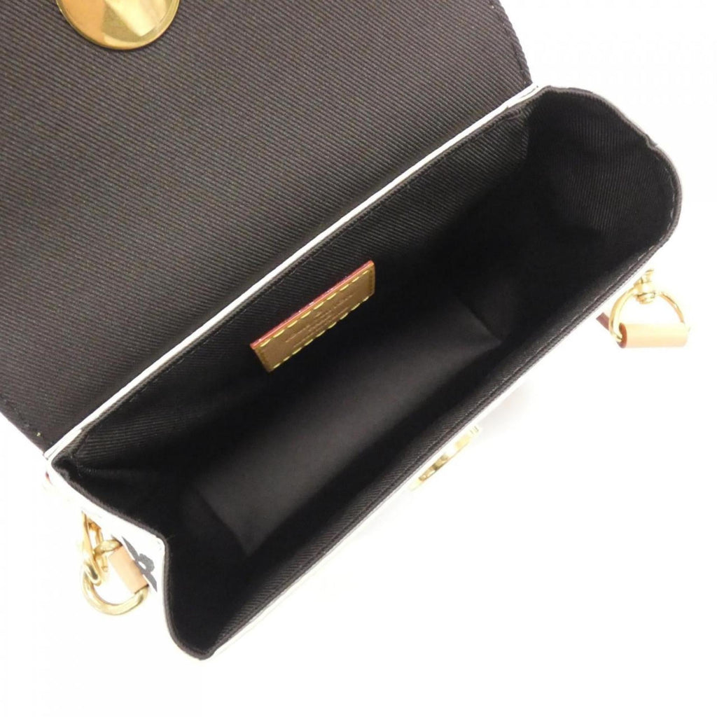 Louis Vuitton Gold Coated Canvas Shoulder Bag