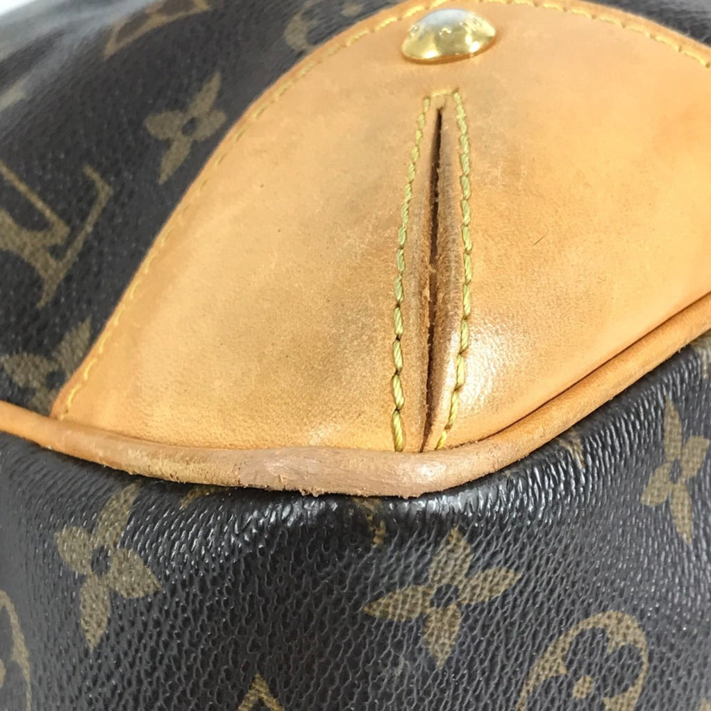 Louis Vuitton Brown Monogram Shoulder Bag Tote Bag