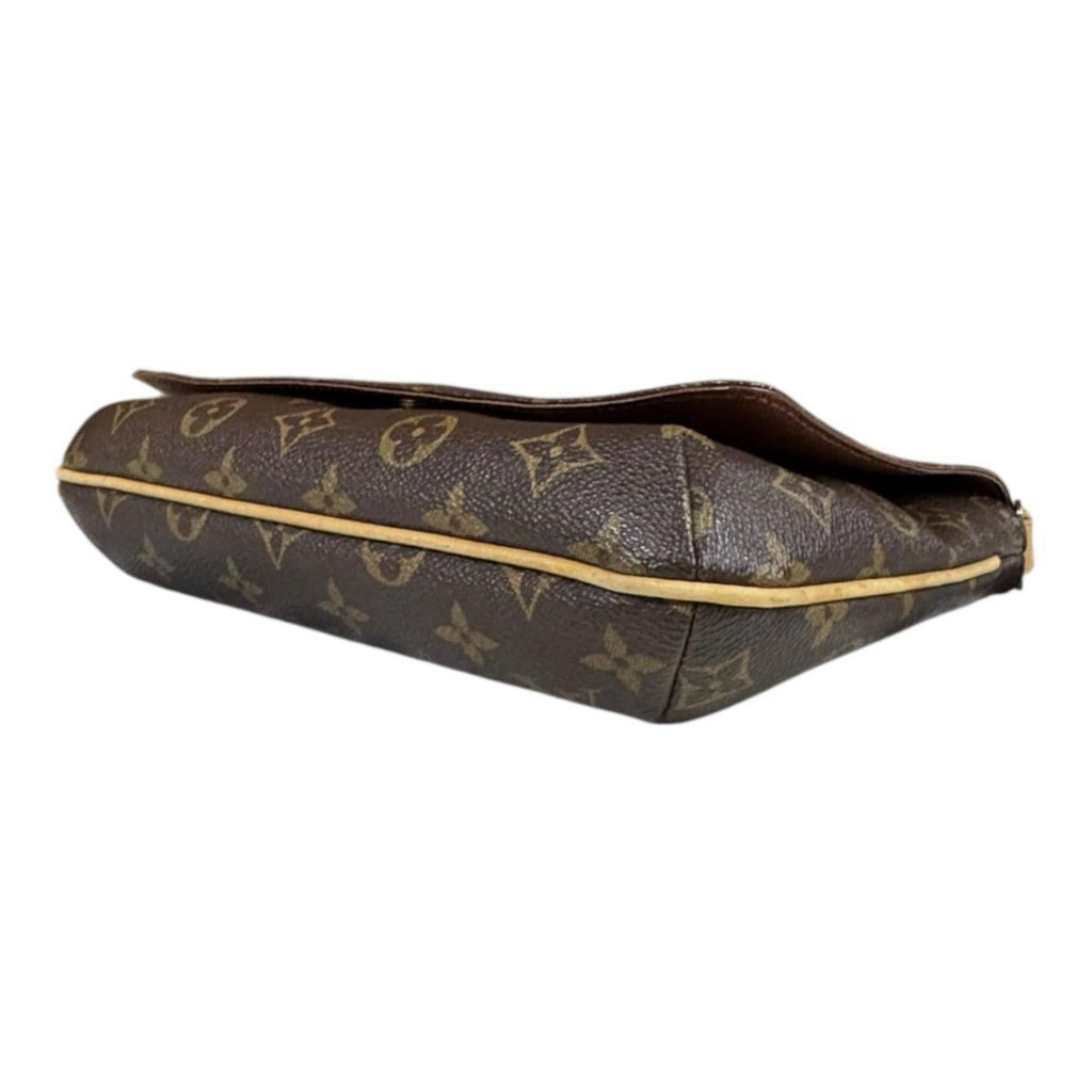 Louis Vuitton Brown Monogram Canvas Shoulder Bag