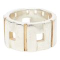 Gucci Silver Silver 925 Band Ring (Pre-Owned)