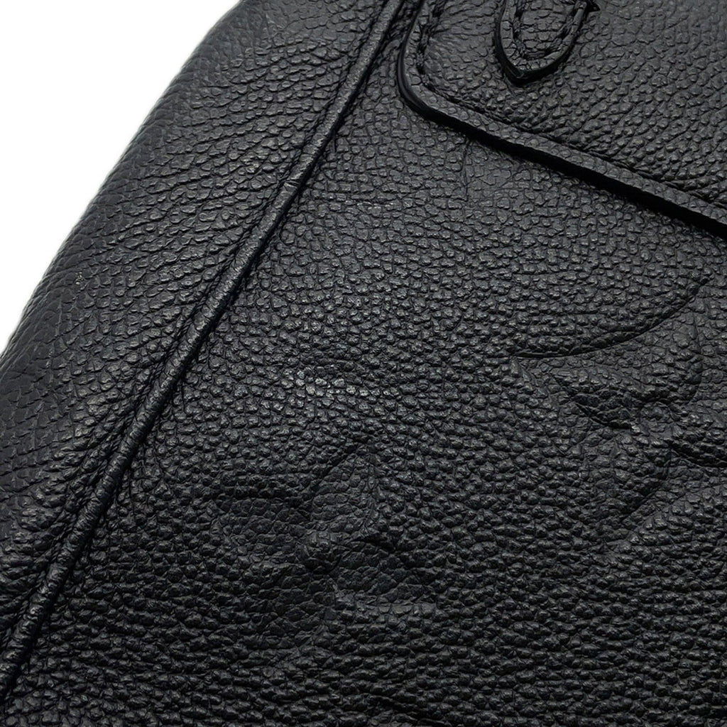 Louis Vuitton Black Monogram Noir Monogram Empreinte Backpack