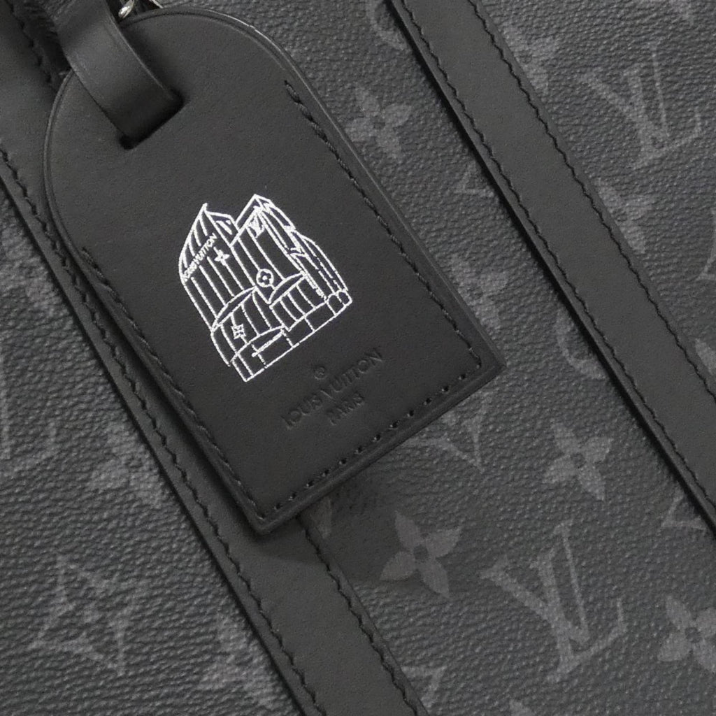 Louis Vuitton Black Coated Canvas Handbag