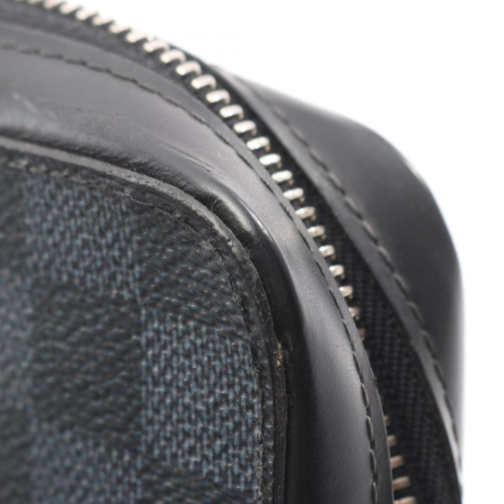 Louis Vuitton Black Damier Graphite Damier Graphite Long Bill Wallet