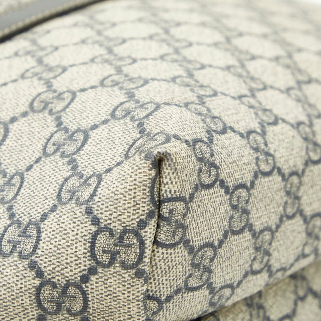 Gucci Beige Pvc Leather Tote Bag (Pre-Owned)