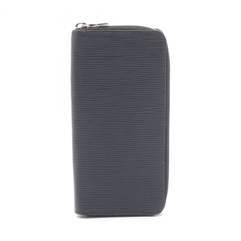 Louis Vuitton Black Noir Epi Leather Long Wallet