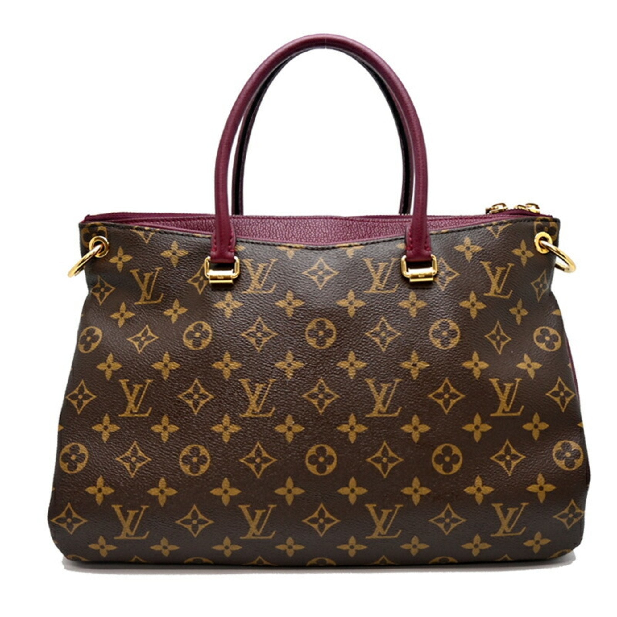 Louis Vuitton Monogram Brown Galle Monogram Purple Monogram Handbag