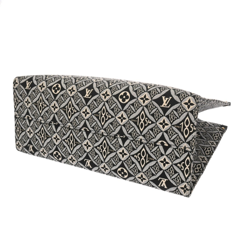 Louis Vuitton Black White Monogram Handbag