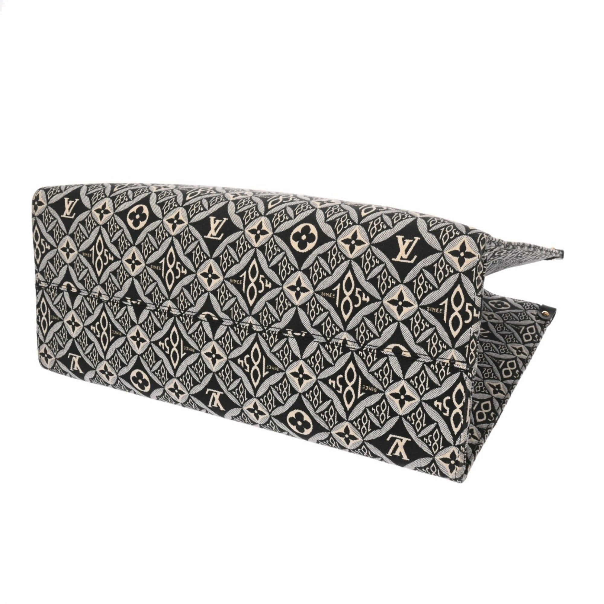 Louis Vuitton Black White Monogram Handbag
