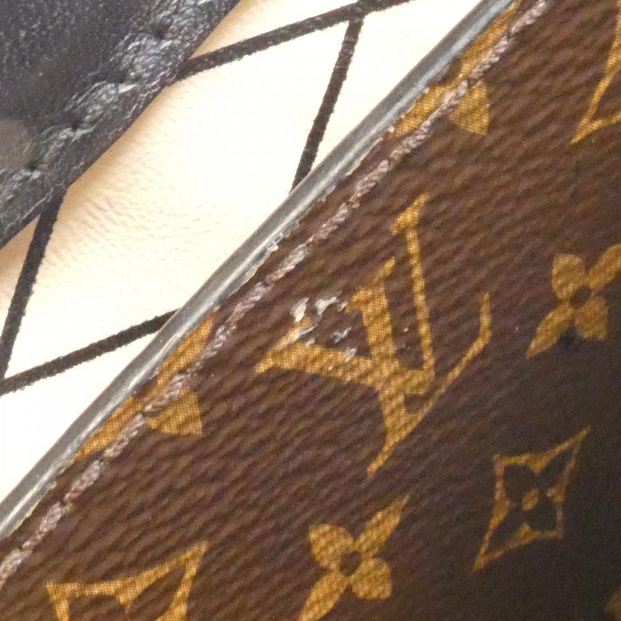 Louis Vuitton Marron Coated Canvas Shoulder Bag