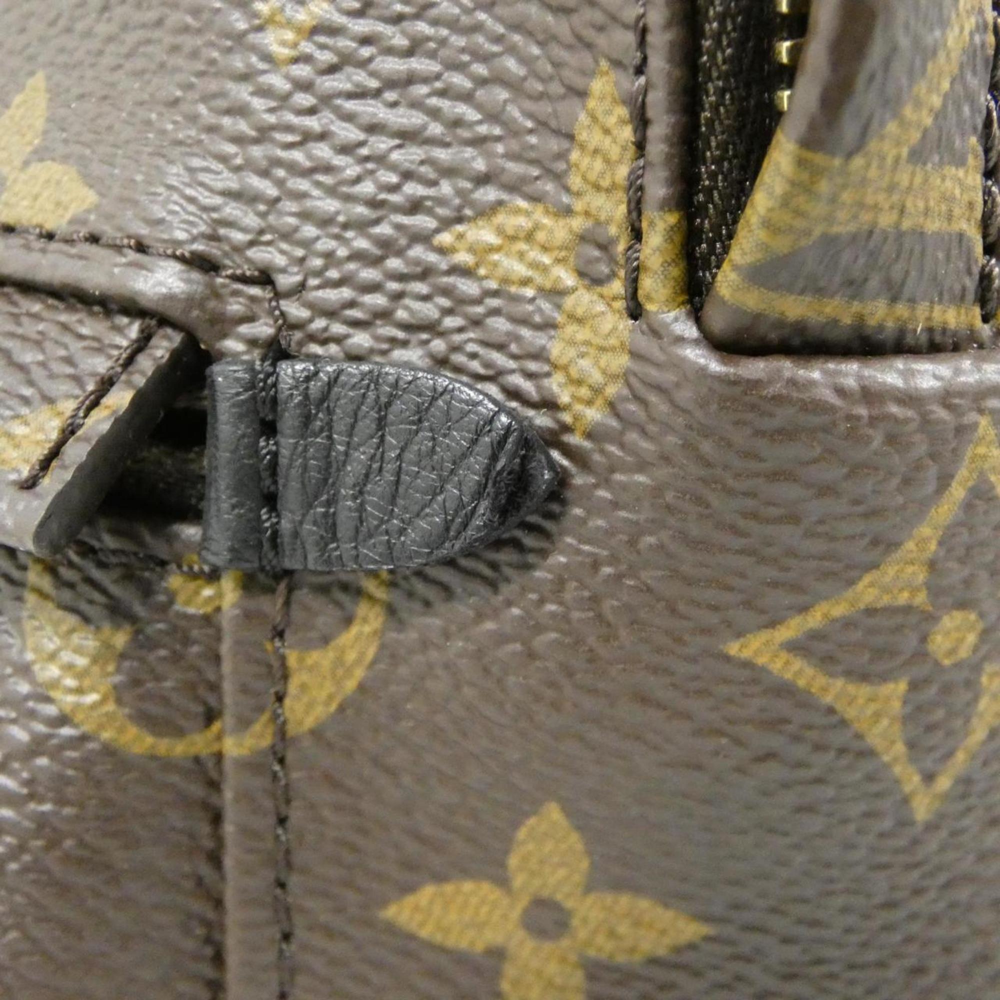Louis Vuitton Brown Coated Canvas Backpack