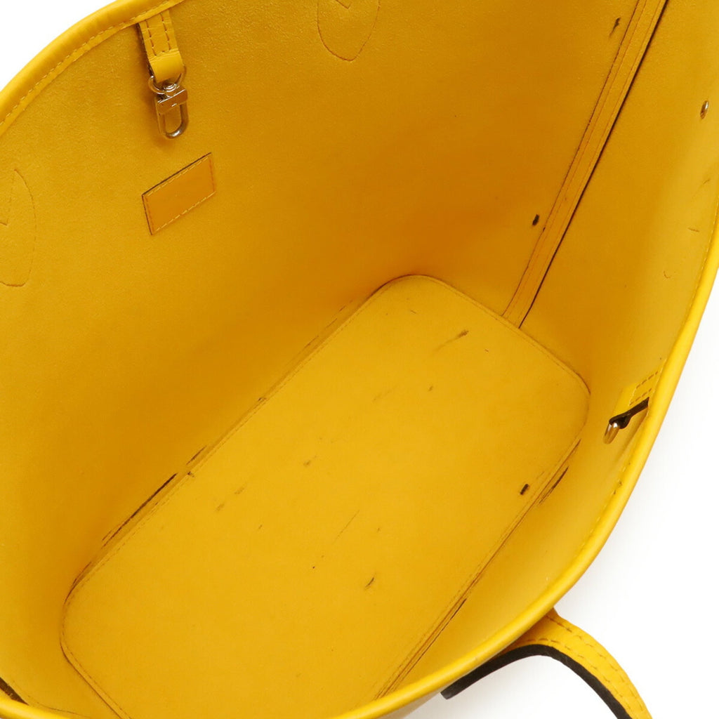 Louis Vuitton Mimosa Yellow Epi Leather Pouch Shoulder Bag Tote Bag