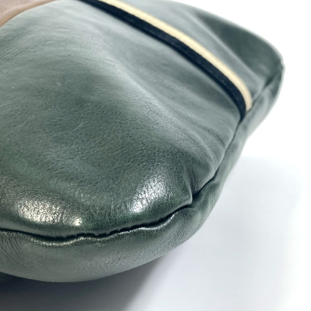 Celine Brown Leather Shoulder Bag
