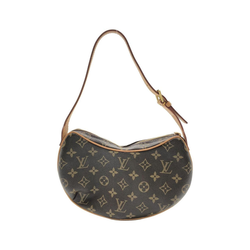 Louis Vuitton Marron Coated Canvas Pochette Shoulder Bag