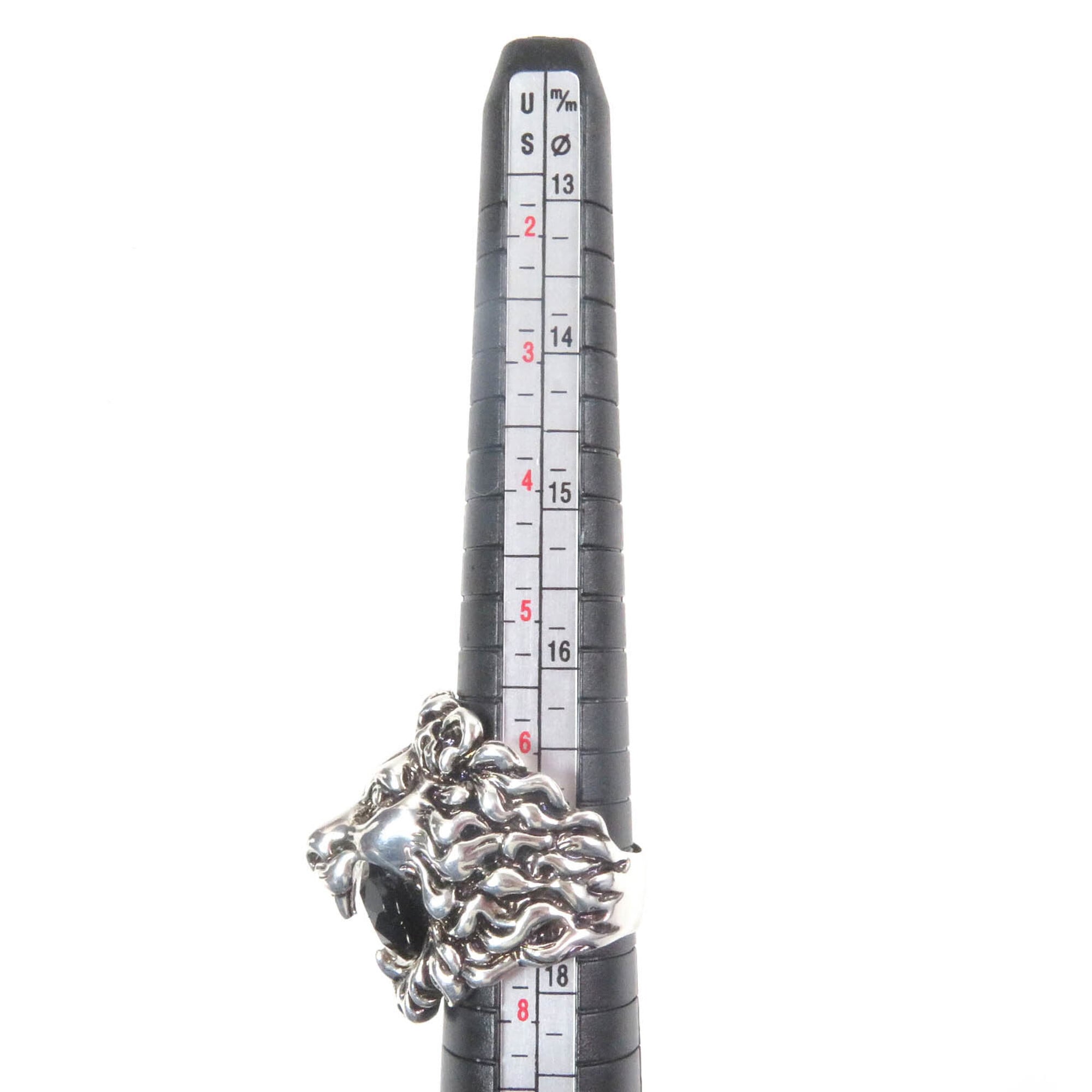 Gucci Silver Band Ring (Pre-Owned)