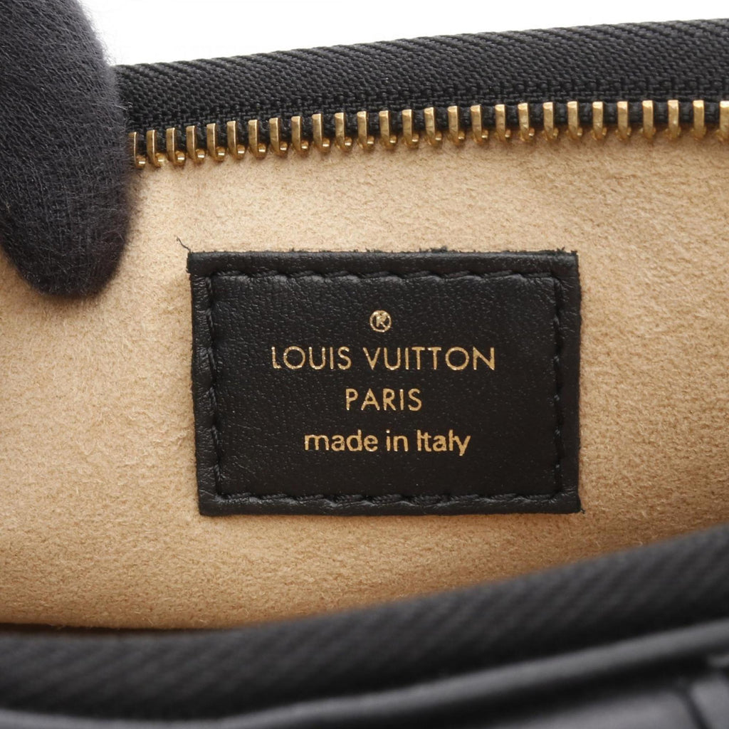 Louis Vuitton Black Noir Leather Handbag