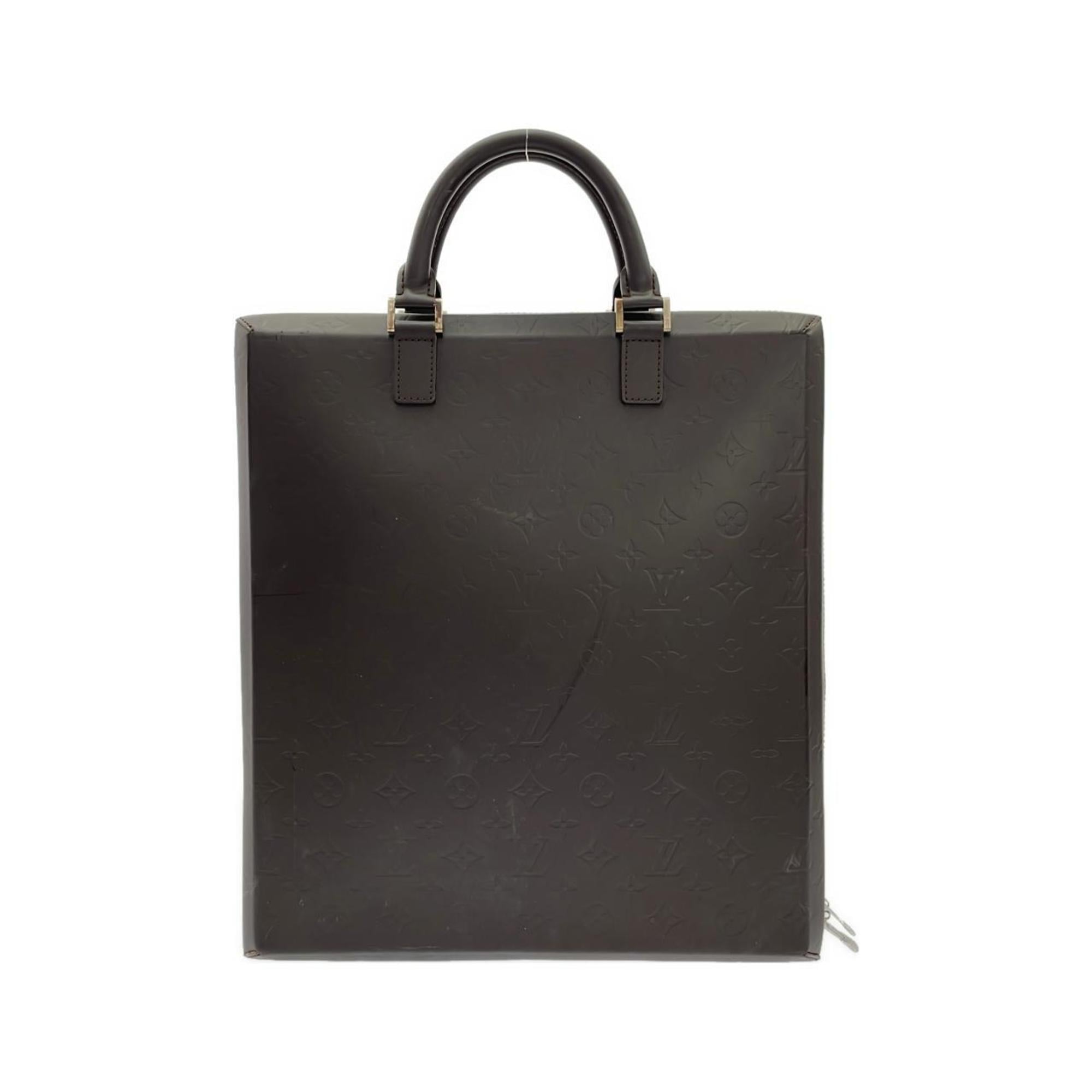 Louis Vuitton Marron Monogram Glacé Coated Canvas Handbag