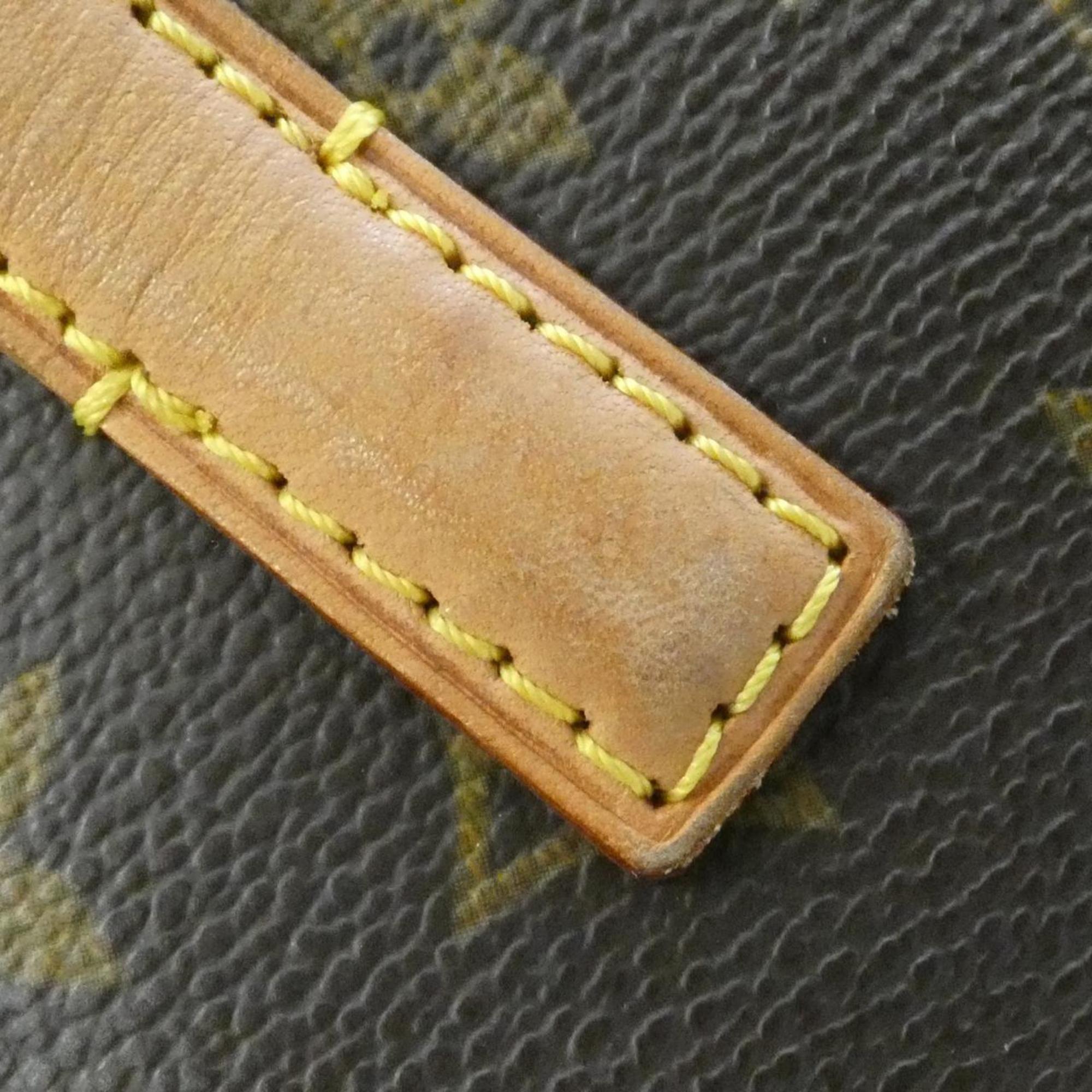 Louis Vuitton Brown Coated Canvas Handbag